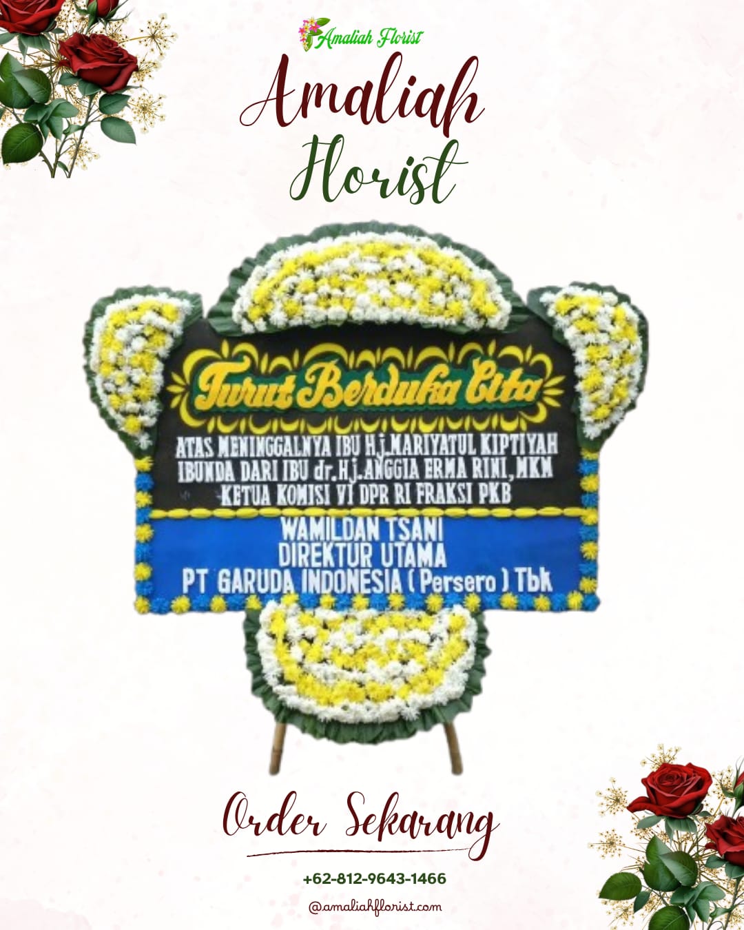 Papan Bunga Duka Sibolga Sambas